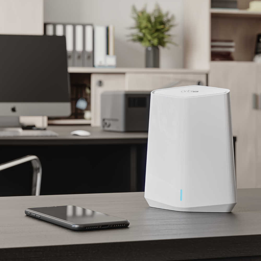 Orbi Pro SXK30 Dual-band Mini Mesh WiFi 6 System - AX1800 (1 Router with 1 Satellite)