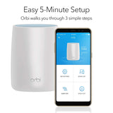 Orbi RBK50 Tri Band Mesh WiFi System - AC3000 (1 Router + 1 Satellite)