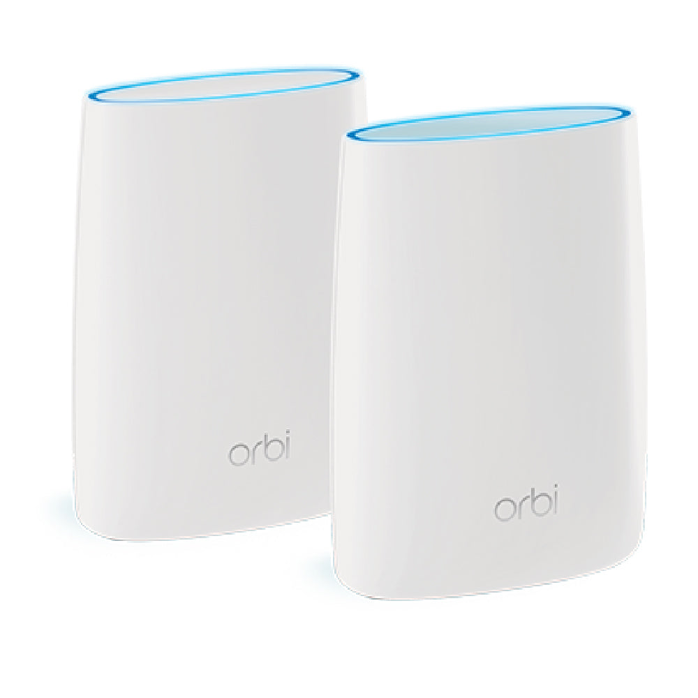 Orbi RBK50 Tri Band Mesh WiFi System - AC3000 (1 Router + 1 Satellite)