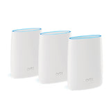 Orbi RBK53 Tri Band Mesh WiFi System - AC3000  (1 Router + 2 Satellites)