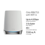 Orbi RBK753 AX4200 Tri-Band 3-Pack WiFi 6 Mesh System